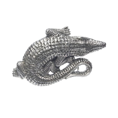 Belt Buckle Crocodile