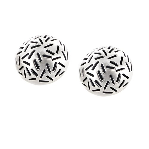 Button Big Fat Lines Retro