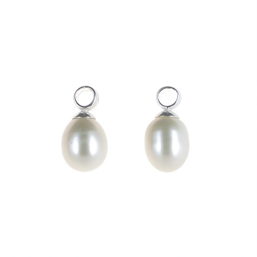 Einhänger für Creolen Big Pearls oval