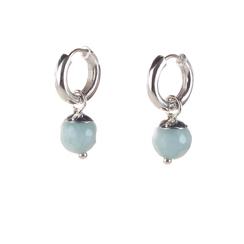 Klapp-Creolen mit Einhänger Big Balls