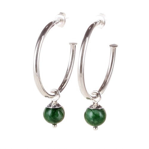 Creolen mit Einhänger Big Balls