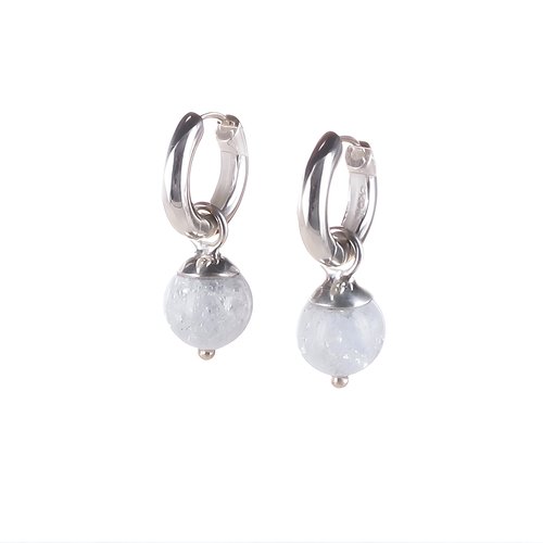 Klapp-Creolen mit Einhänger Big Balls