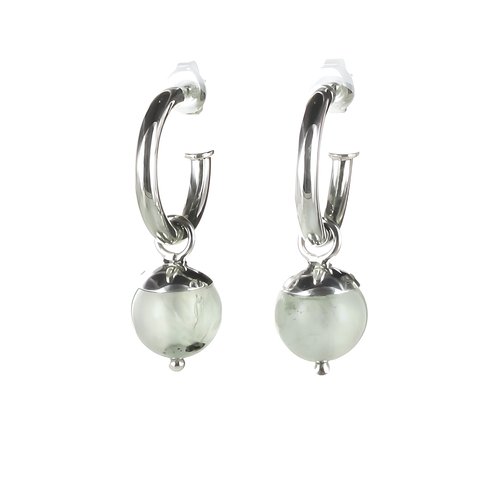 Creolen mit Einhänger Big Balls