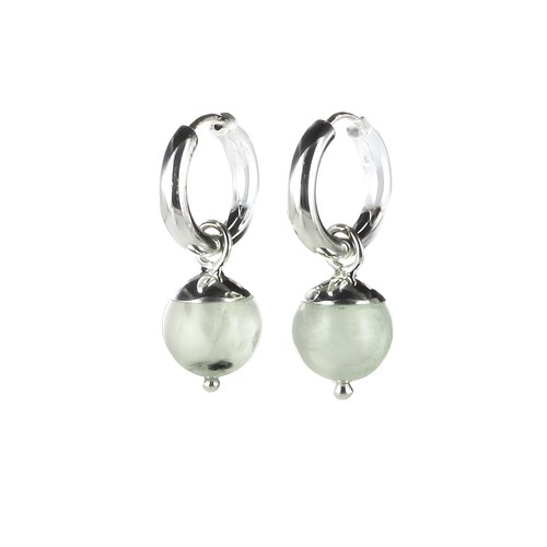 Klapp-Creolen mit Einhänger Big Balls