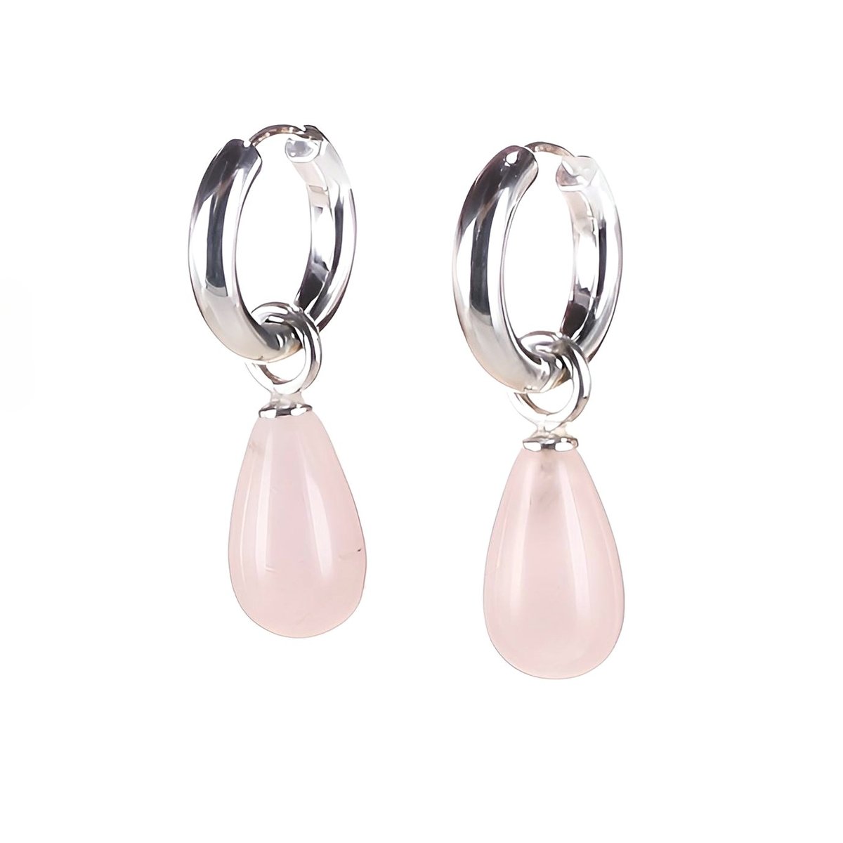 Klapp-Creolen mit Einhänger Big Drops