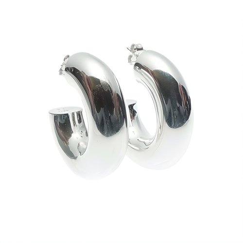 Creolen rund mega glanz