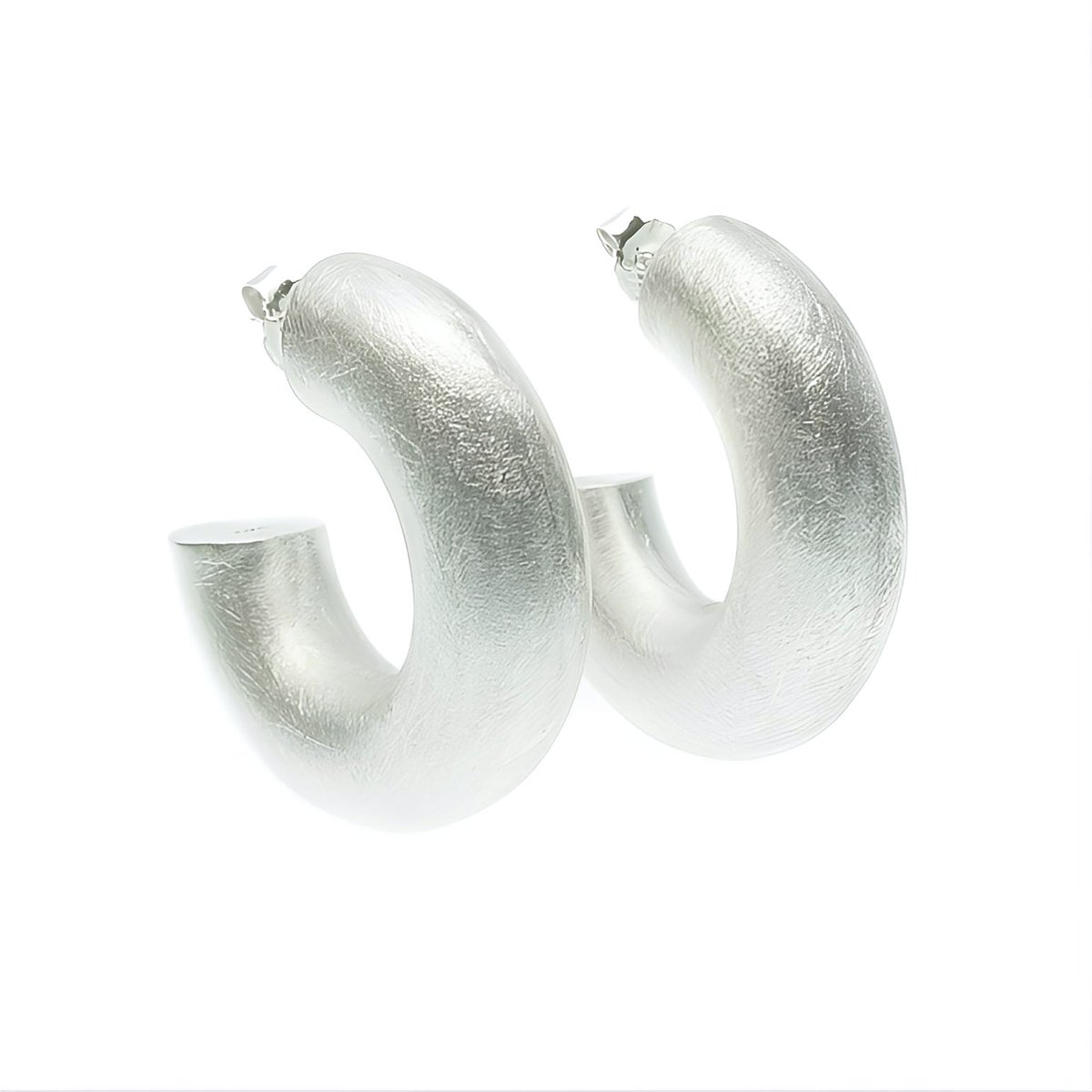 Creolen rund mega matt