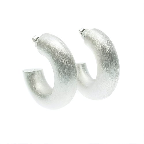 Creolen rund mega matt