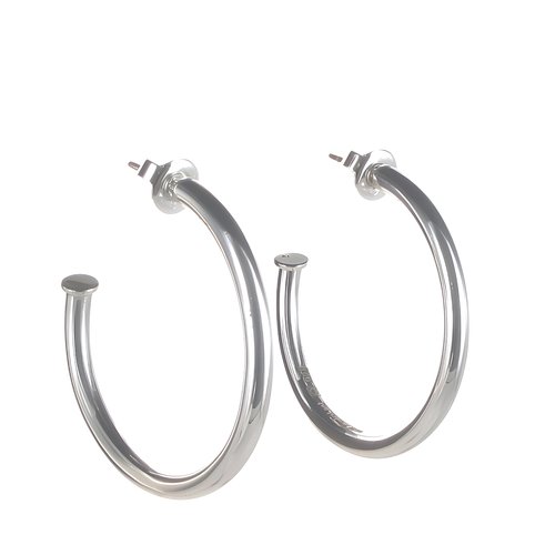 Creolen rund fein 35 mm