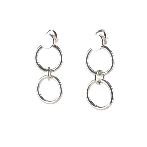 Ohrhänger Double Circle