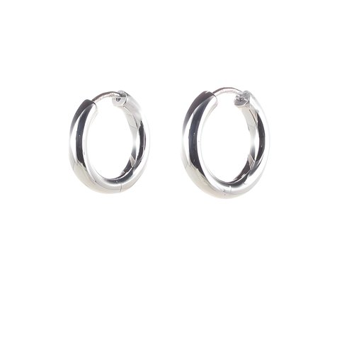 Klapp-Creolen rund fein 18 mm