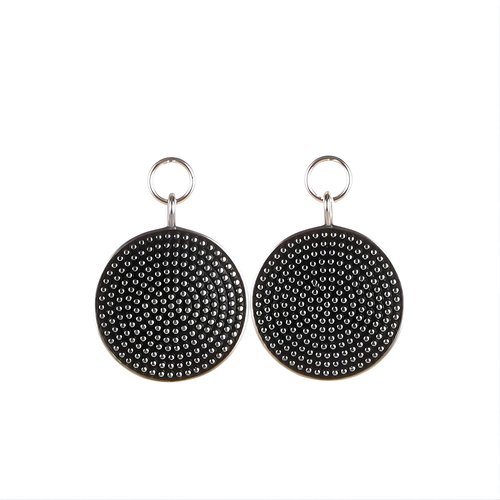 Einhänger für Creolen Black Disk