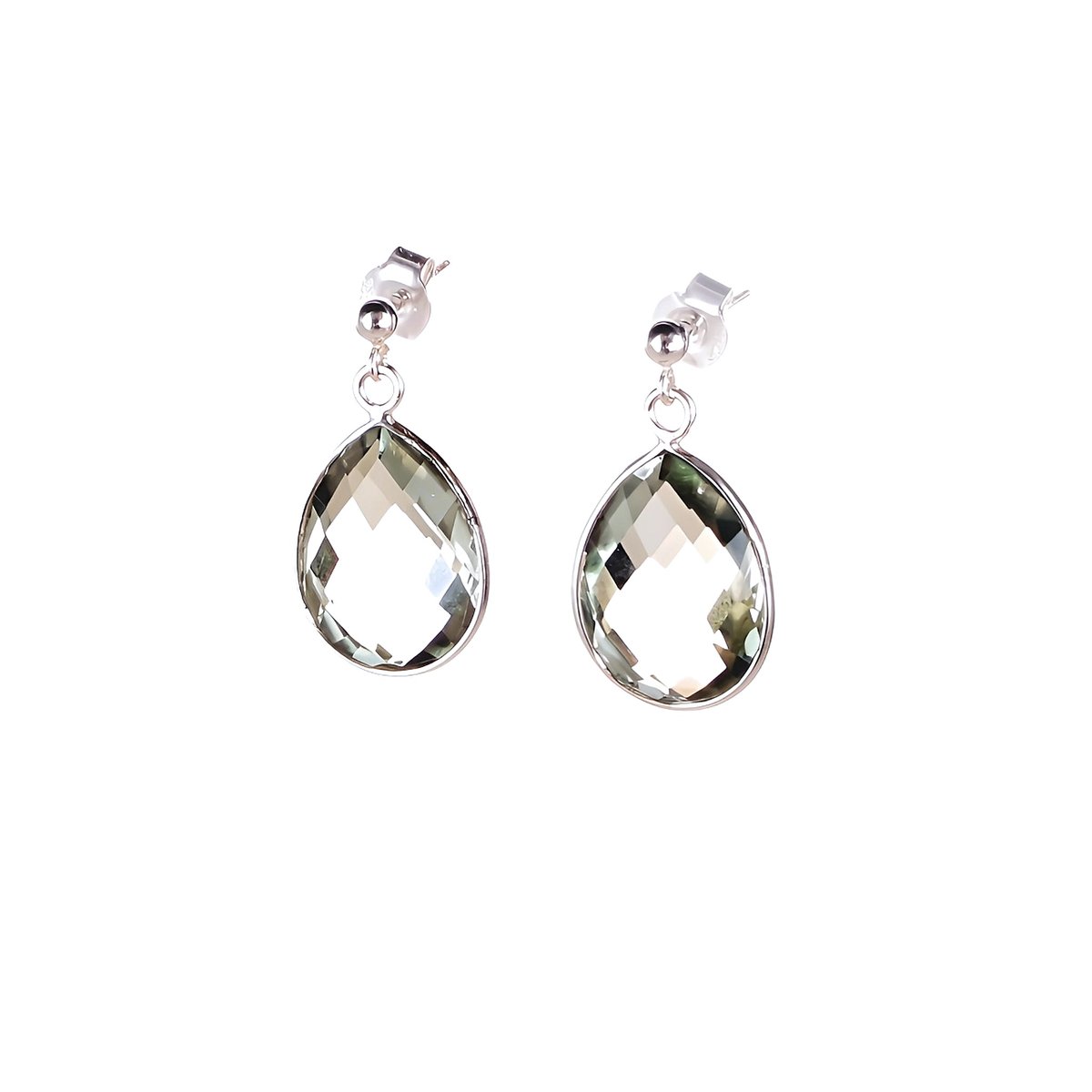 Ohrhänger Precious Drops Green Medium