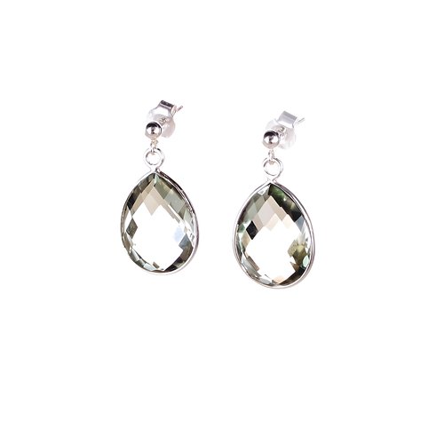 Ohrhänger Precious Drops Green Medium