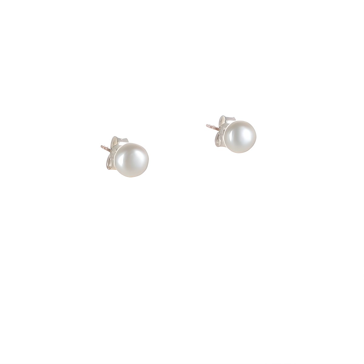 Ohr Perlenstecker Bouton 5 mm