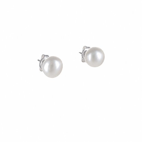 Ohr Perlenstecker Bouton 8 mm