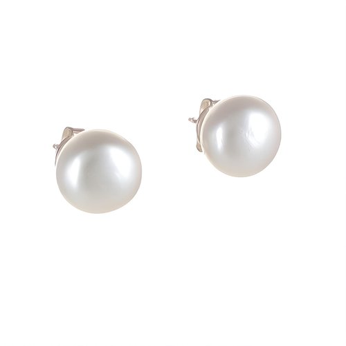 Ohr Perlenstecker Bouton 12 mm