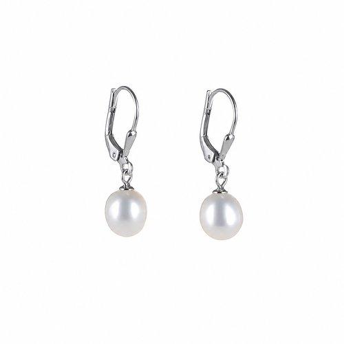 Ohr Perlenhänger Drops 8 mm