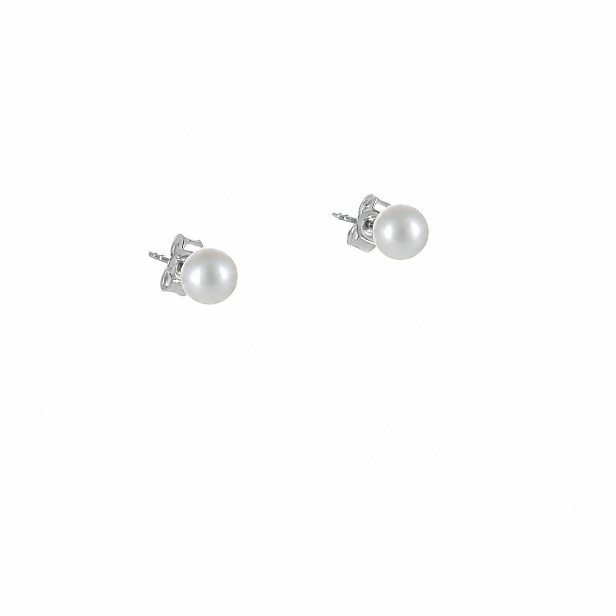 Ohr Perlenstecker Round 5 mm