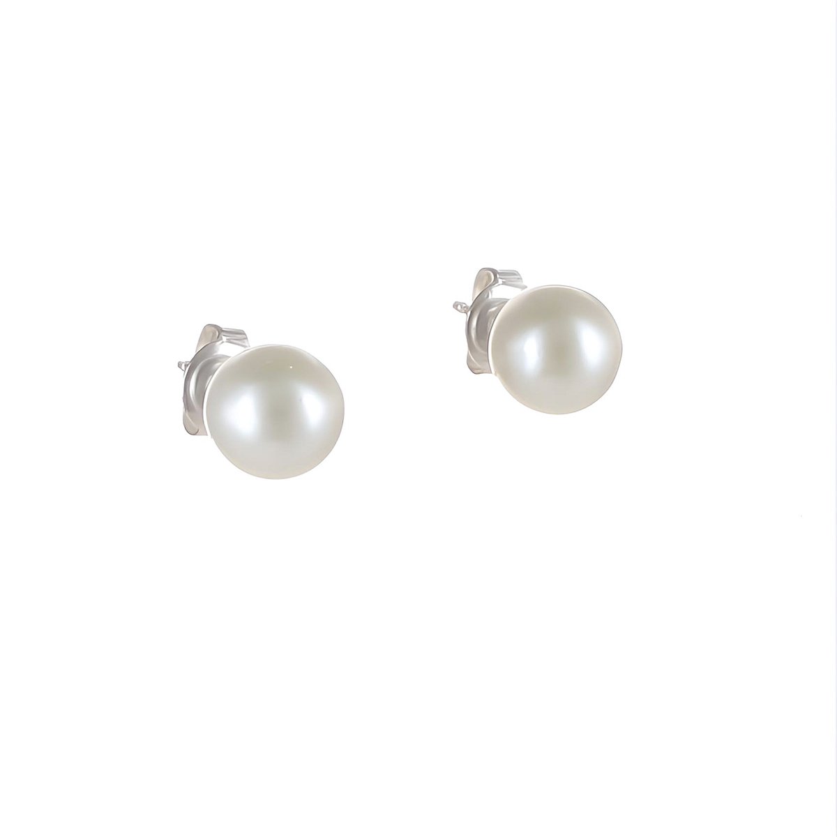 Ohr Perlenstecker Round 8 mm
