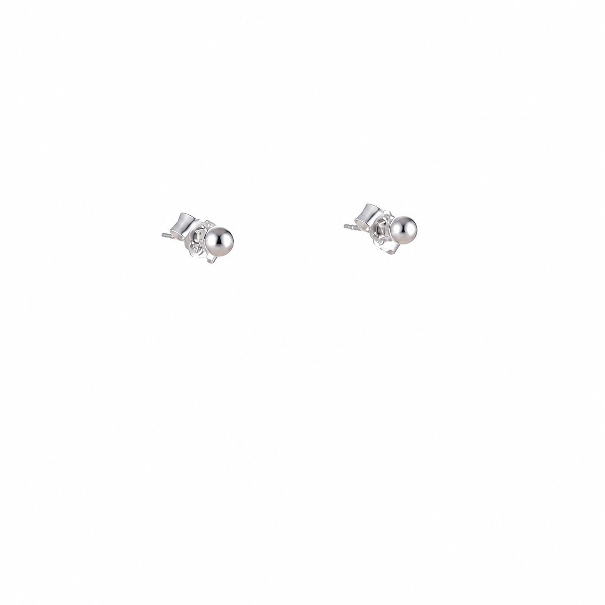 Ohrstecker Silberkugel 2