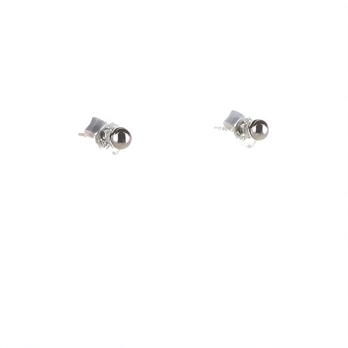 Ohrstecker Silberkugel 3