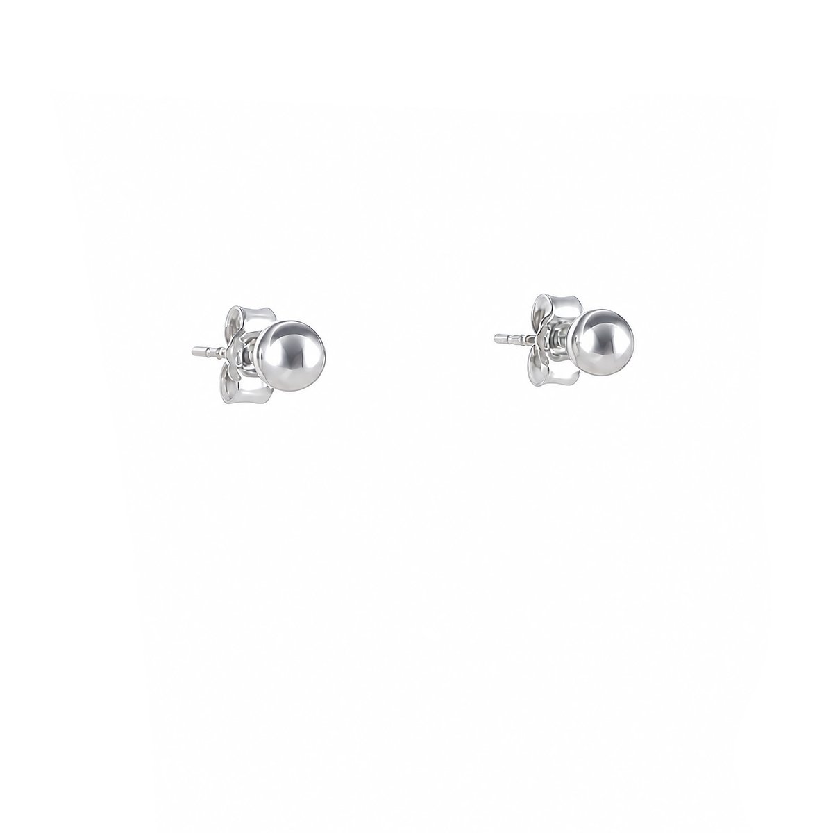 Ohrstecker Silberkugel 4
