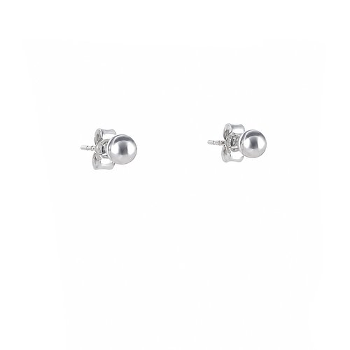 Ohrstecker Silberkugel 4