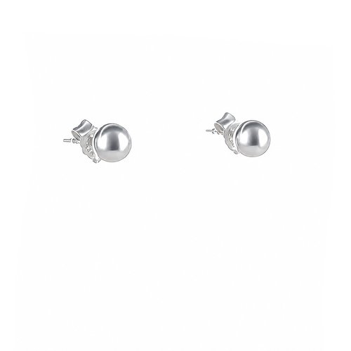 Ohrstecker Silberkugel 5