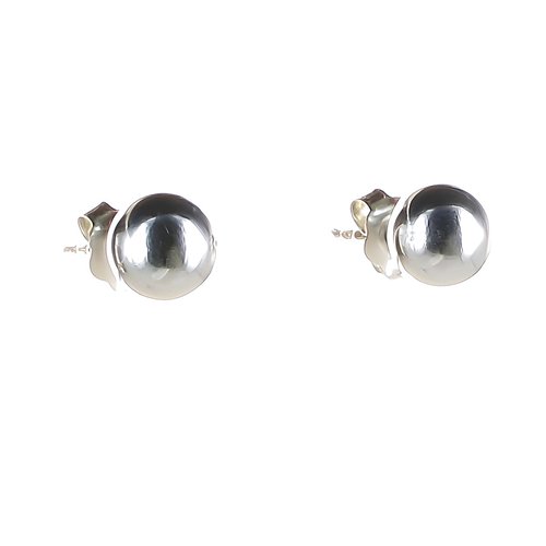 Ohrstecker Silberkugel 8