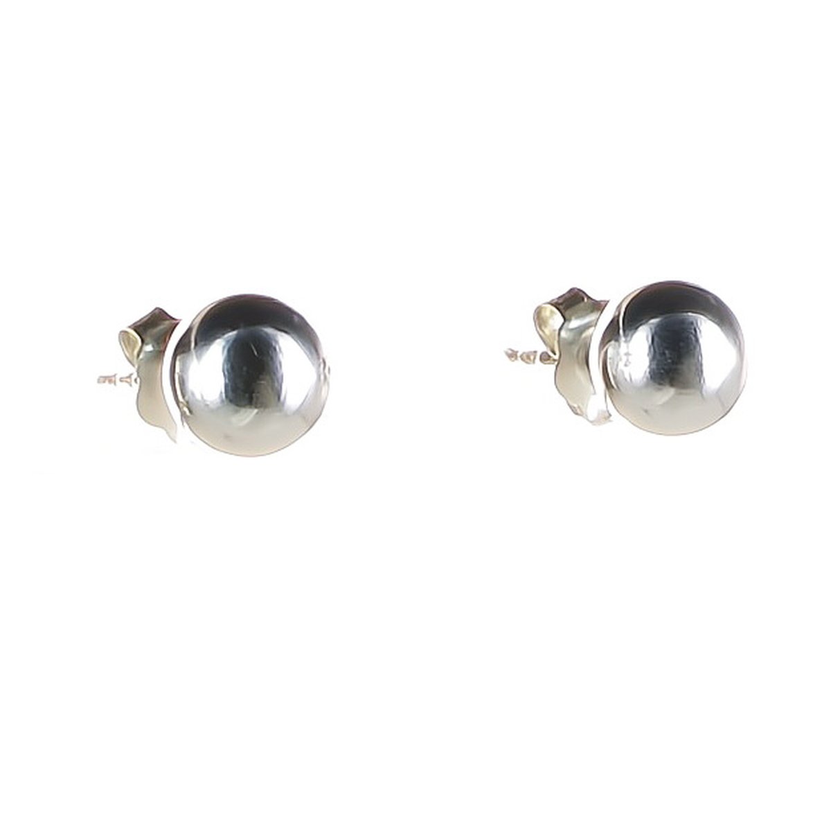 Ohrstecker Silberkugel 8