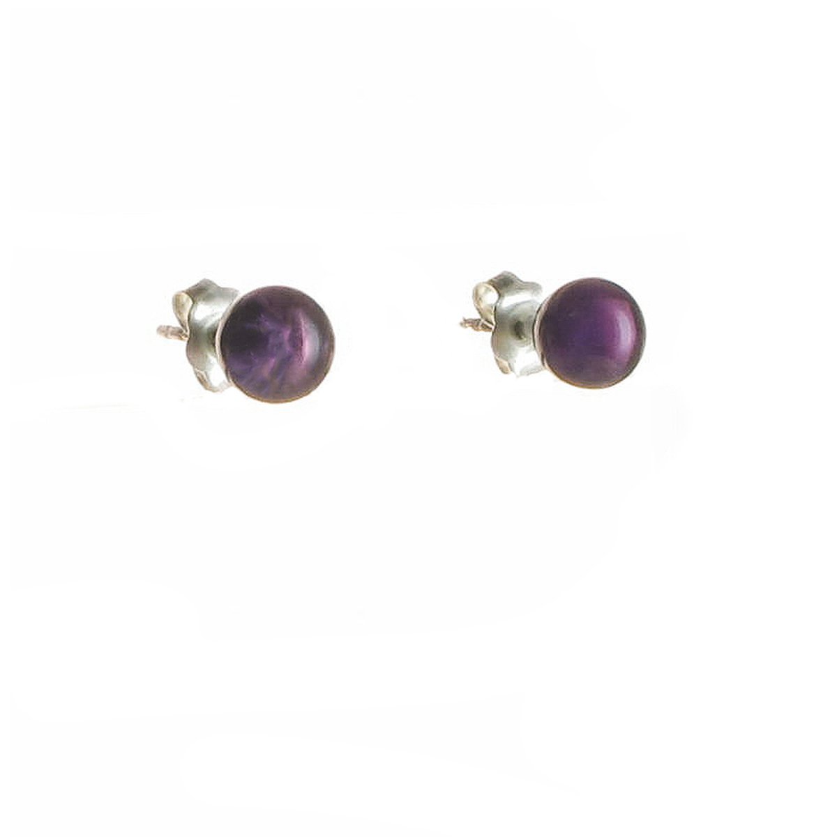 Ohrstecker Kugel Amethyst