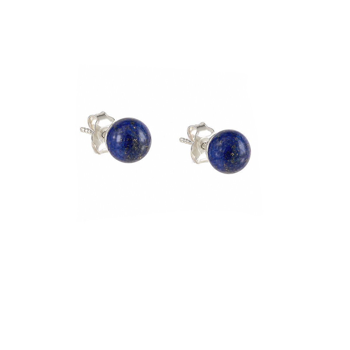 Ohrstecker Kugel Lapis