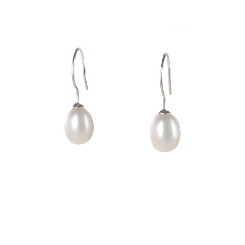 Ohr Perlenhänger Bügel Drops 8 mm