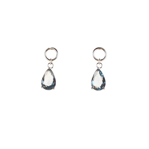 Einhänger für Creolen Zirkonia Drops