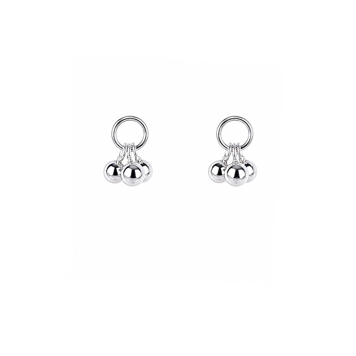 Einhänger für Creolen Silver Trinity Mini