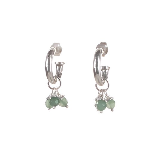 Creolen mit Einhänger Trinity