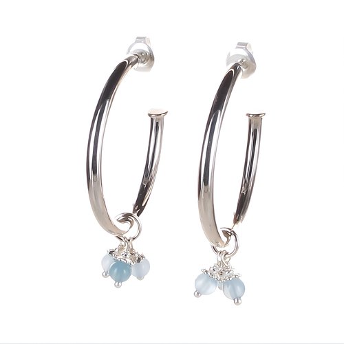 Creolen mit Einhänger Trinity