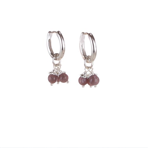 Klapp-Creolen mit Einhänger Trinity