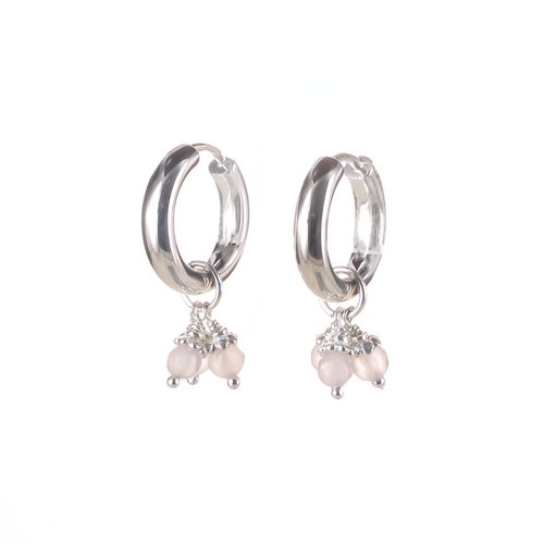 Klapp-Creolen mit Einhänger Trinity