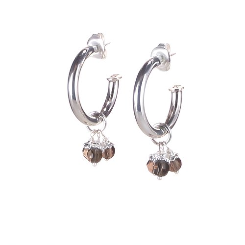 Creolen mit Einhänger Trinity