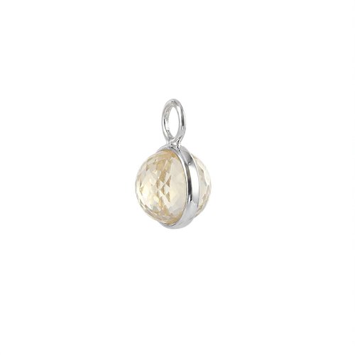 Pendant Glitter Ball Lime