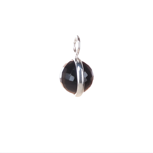 Pendant Glitter Ball Black