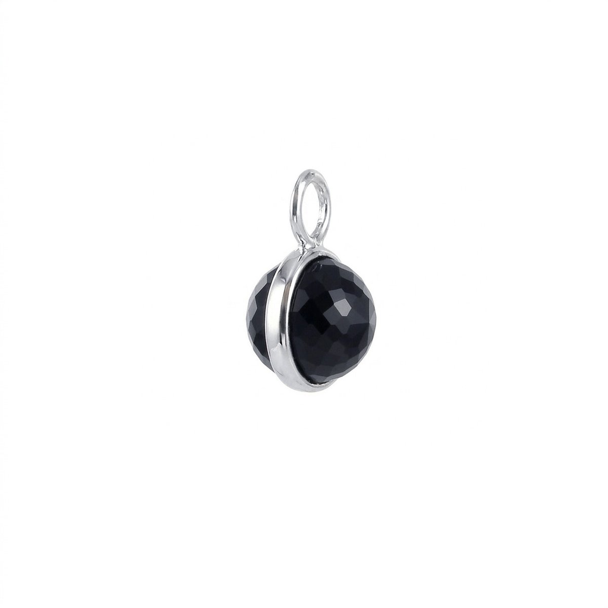 Pendant Glitter Ball Black