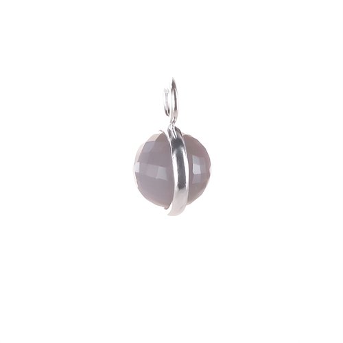 Pendant Glitter Ball Taupe