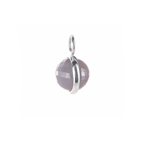 Pendant Glitter Ball Taupe
