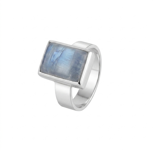 Ring Mondstein Unikat