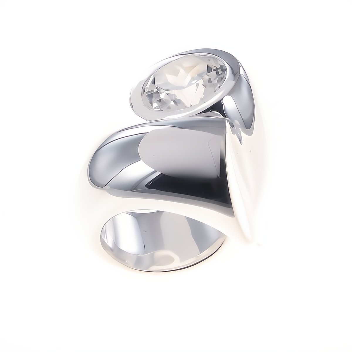 Ring Embrace Crystal