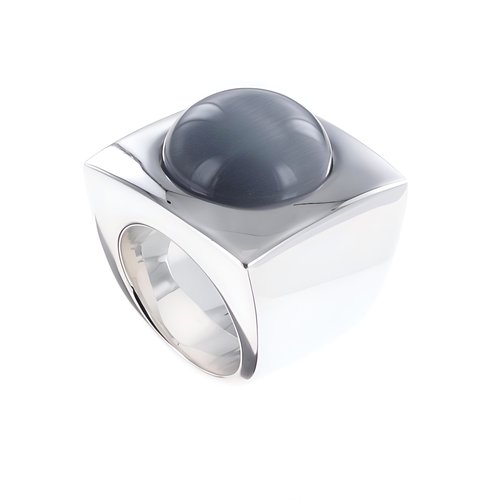 Ring Square Dream Grey