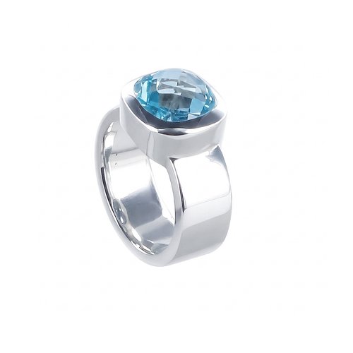 Ring Blue Topaz